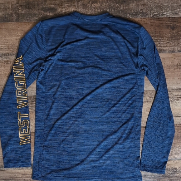 Nike Dri-Fit University of West Virginia Mountaineers Long Sleeve Size Small - Picture 5 of 7